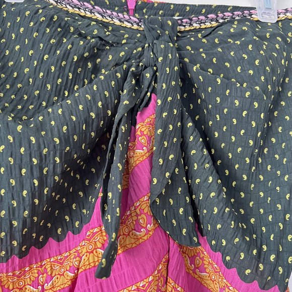 NEW Zara Sarong Style Boho Mini Skirt- Size M - Picture 12 of 15